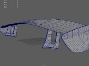 Car Spoiler 08 3D Print Model