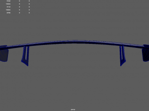 Car Spoiler 08 Modelo de Impressão 3D