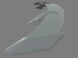 Car Spoiler 09 3D Print Model