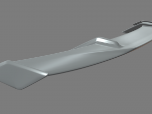 Car Spoiler 09 Model Cetak 3D