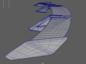 Car Spoiler 09 Model Cetak 3D