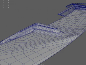 Car Spoiler 09 3D Print Model