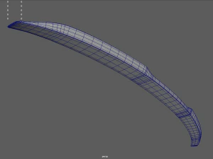 Car Spoiler 010 3D Print Model