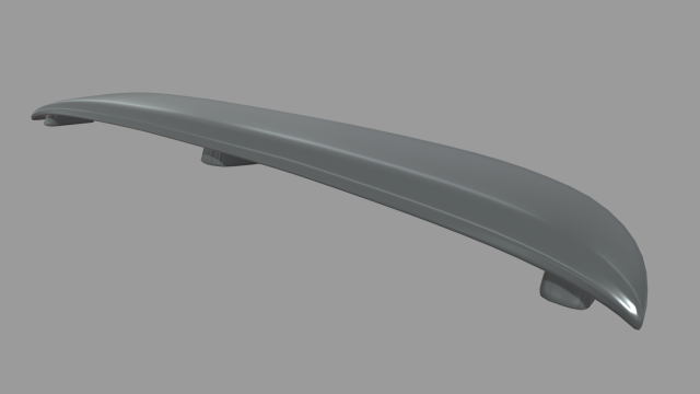 Car Spoiler 011 Model do druku 3D .c4d .max .obj .3ds .fbx .stl .blend 