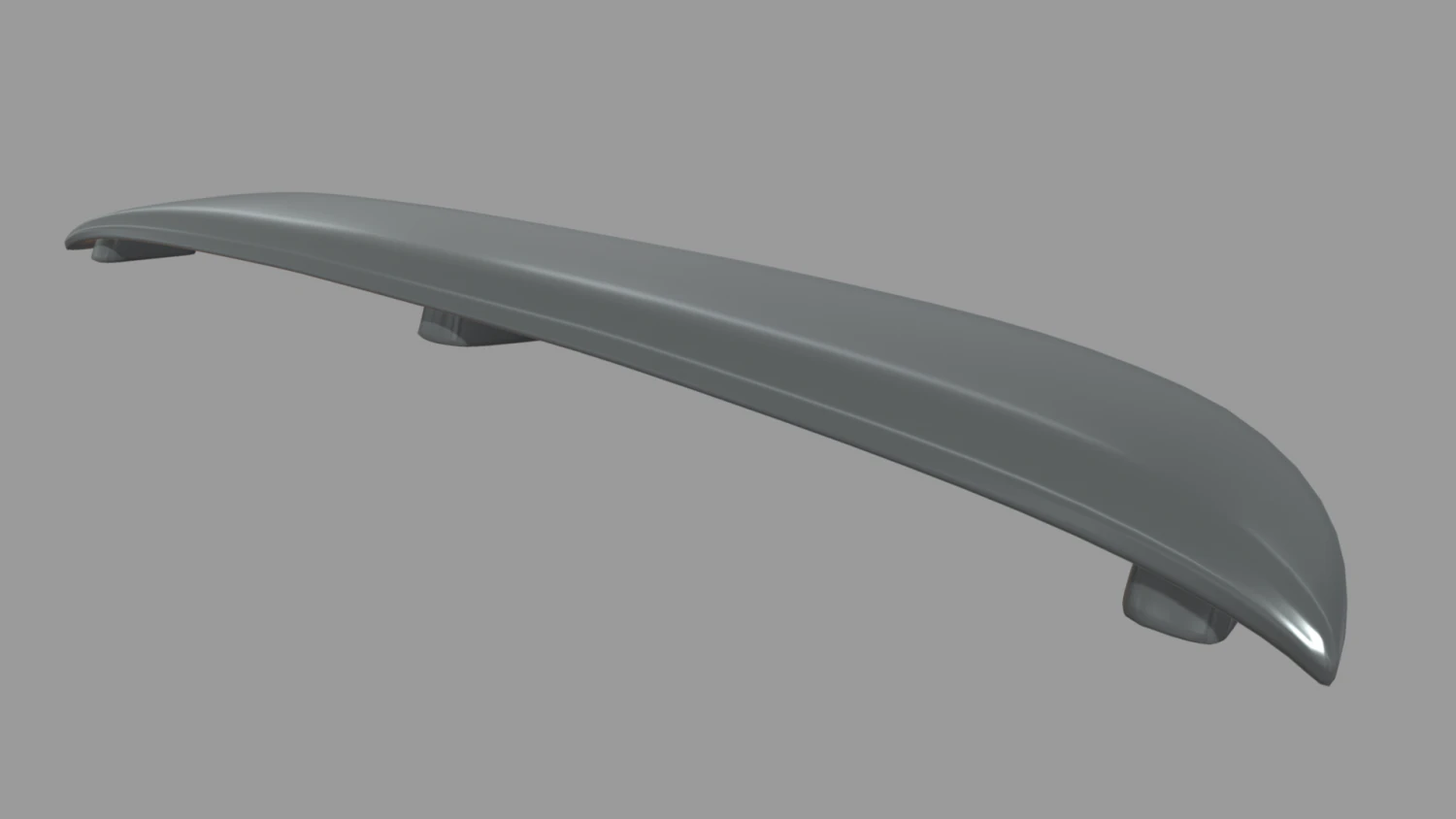 Car Spoiler 011 3D Print Model .c4d .max .obj .3ds .fbx .stl .blend