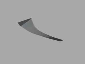 Car Spoiler 012 3D Print Model