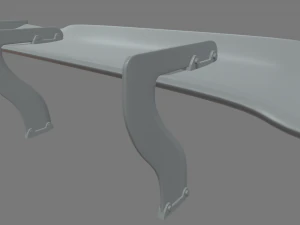 Car Spoiler 013 3D Print Model