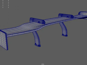 Car Spoiler 013 3D Print Model