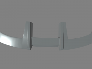 Car Spoiler 014 3D Baskı Modeli