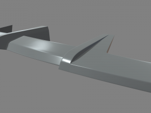 Car Spoiler 014 3D Baskı Modeli