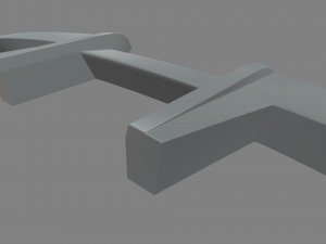 Car Spoiler 014 3D Baskı Modeli