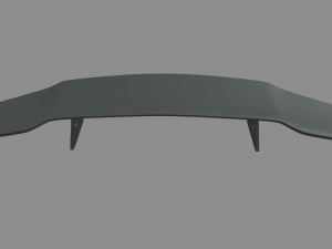 Car Spoiler 015 3Dプリントモデル