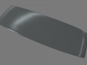 Car Spoiler 016 3D-Druckmodell