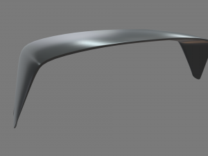 Car Spoiler 016 3D-Druckmodell