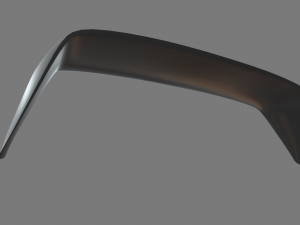 Car Spoiler 016 3D-Druckmodell