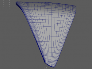 Car Spoiler 016 3D-Druckmodell