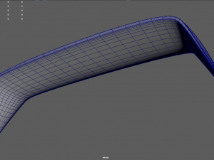 Car Spoiler 016 3D-Druckmodell