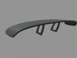 Car Spoiler 017 3D Print Model