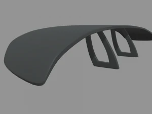 Car Spoiler 017 3D Print Model