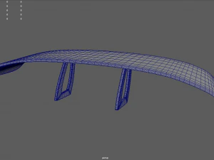 Car Spoiler 017 3D Print Model