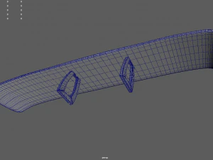 Car Spoiler 017 3D Print Model