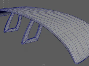 Car Spoiler 017 3D Print Model