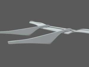Car Spoiler Pack 01 Modelo de impresión 3D