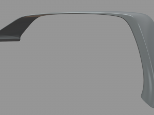 Car Spoiler Toyota Supra 3D 打印模型