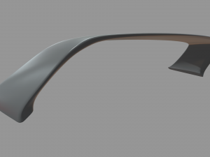 Car Spoiler Toyota Supra 3D 打印模型