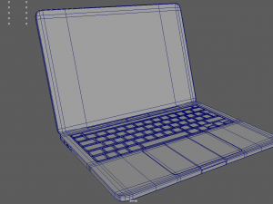 Apple MacBook 3D 모델