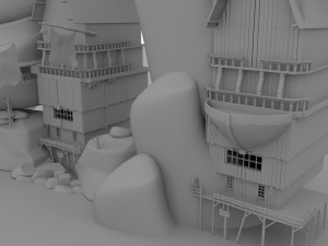 Bilgewater League of Legends Arcane Modello 3D