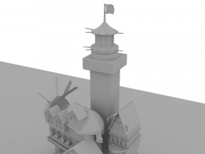 Bilgewater League of Legends Arcane Modello 3D