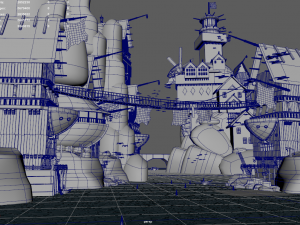 Bilgewater League of Legends Arcane Modello 3D