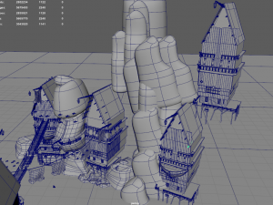 Bilgewater League of Legends Arcane Modello 3D