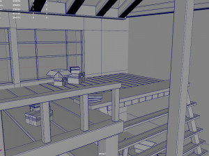 Chinese House Concept Model 3D