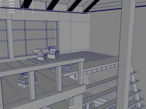 Chinese House Concept 3D Model