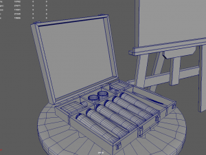 Painting Set Kit 3D 模型