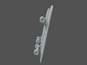 Skate skateboards 3D-Modell