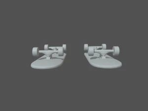 Skate skateboards 3D Model