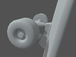 Skate skateboards 3D-Modell