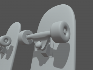 Skate skateboards 3D-Modell