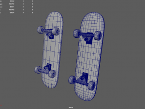 Skate skateboards 3D-Modell