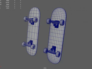 Skate skateboards 3D Model