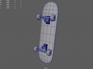 Skate skateboards 3D-Modell