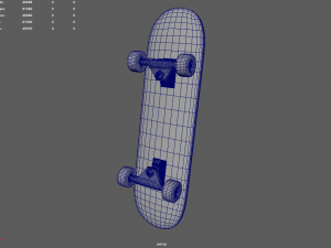 Skate skateboards 3D-Modell