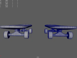 Skate skateboards 3D Model