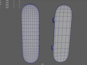 Skate skateboards 3D-Modell