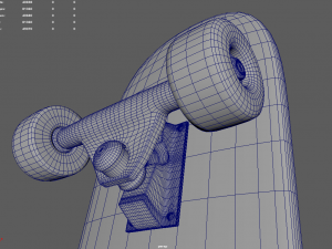 Skate skateboards 3D-Modell