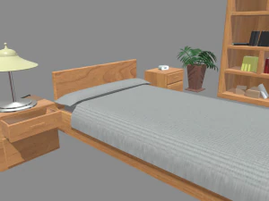 Sleep Room 01 3D Model