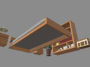Sleep Room 01 3D Model
